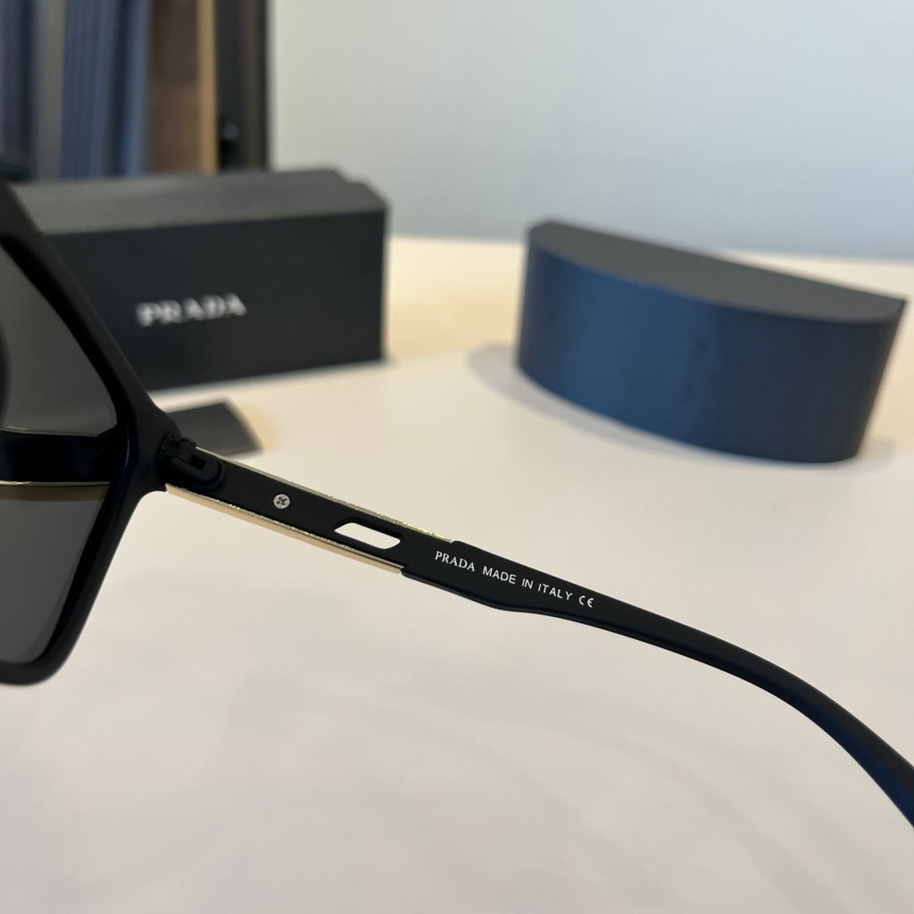 Prada Fashion Black Lens Sunglasses for Men & Women - 358394 - detail image 5