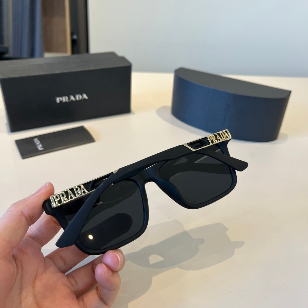 Prada Fashion Black Lens Sunglasses for Men & Women - 358394 - detail image 7