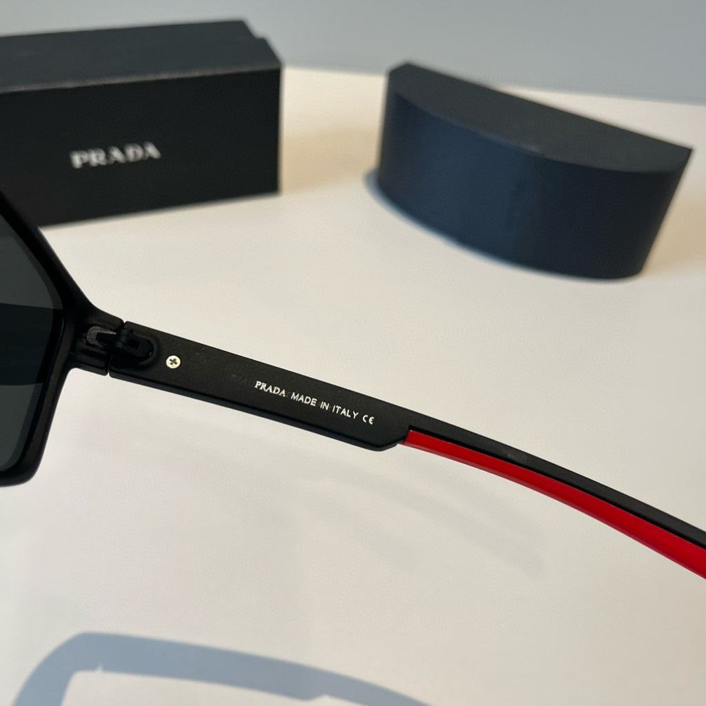 Prada Fashion Black Lens Sunglasses for Men & Women - 487069 - detail image 7