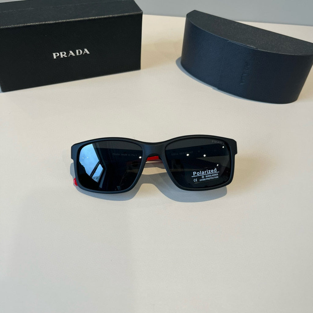 Prada Fashion Black Lens Sunglasses for Men & Women - 487069 - detail image 4