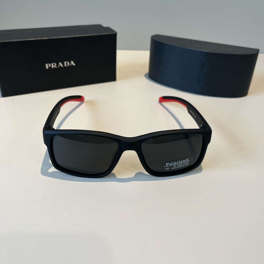 Prada Fashion Black Lens Sunglasses for Men & Women - 487069 - detail image 2