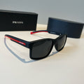 Prada Fashion Black Lens Sunglasses for Men & Women - 487069