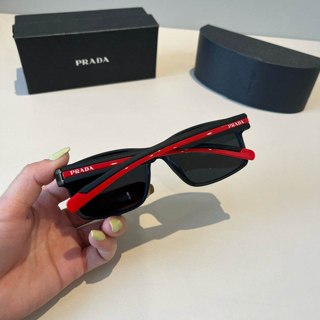 Prada Fashion Black Lens Sunglasses for Men & Women - 487069 - detail image 6