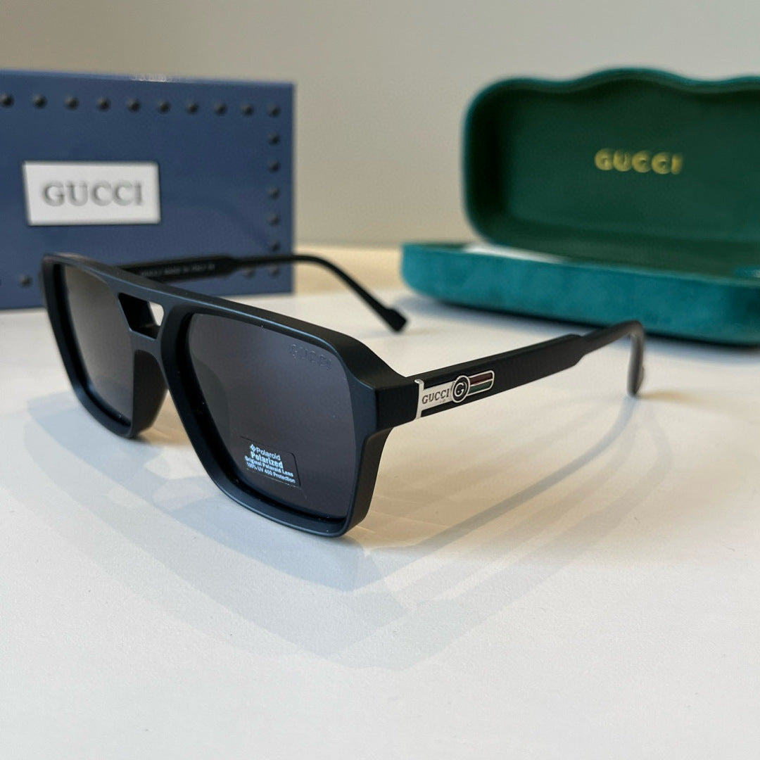 Gucci Oversized Black Lens Sunglasses for Men & Women - 464976 - detail image 3