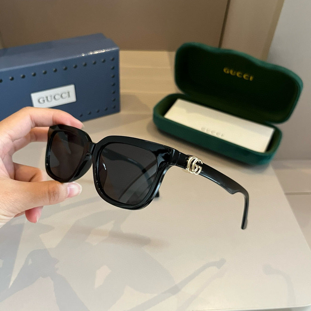 Chanel Oversized Brown Lens Sunglasses for Men & Women - 431324 - detail image 4