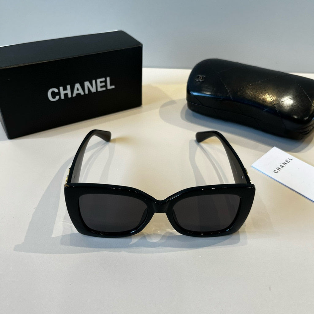 Chanel Square Black Lens Sunglasses for Men & Women - 415271 - detail image 2