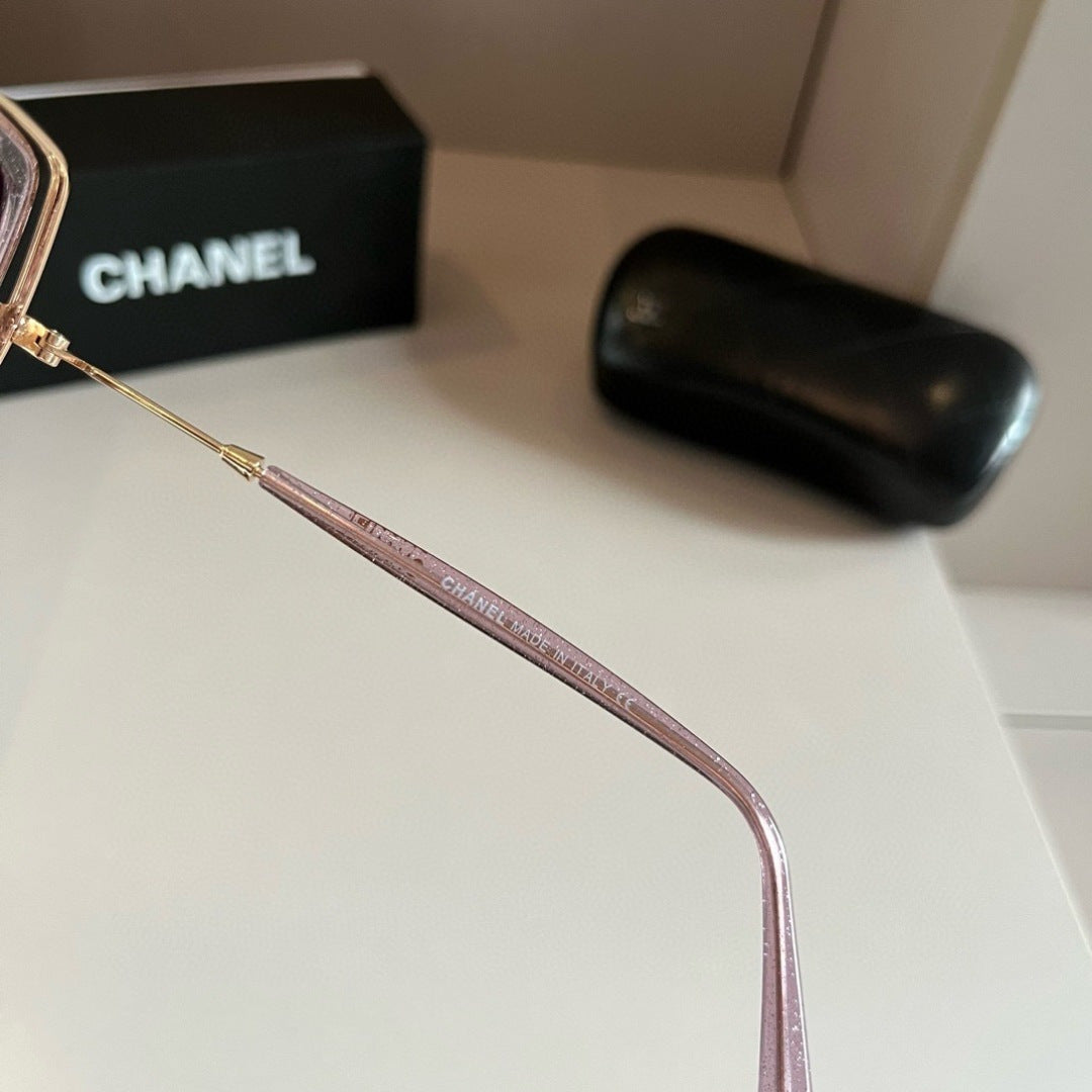 Chanel Oversized Silver Lens Sunglasses for Men & Women - 415273 - detail image 8