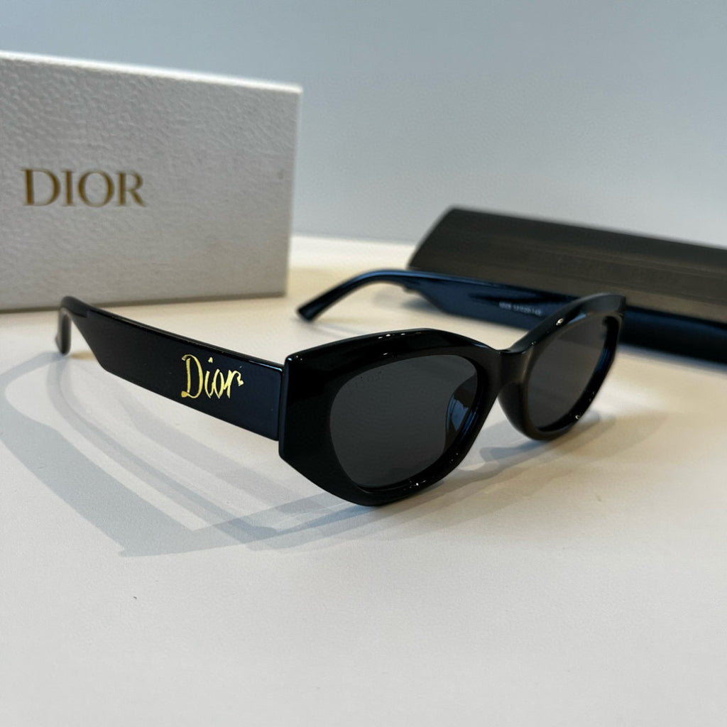 Dior Fashion Black Lens Sunglasses for Men & Women - 358216