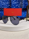 Cartier Folding Fashion Gray Lens Sunglasses for Men & Women