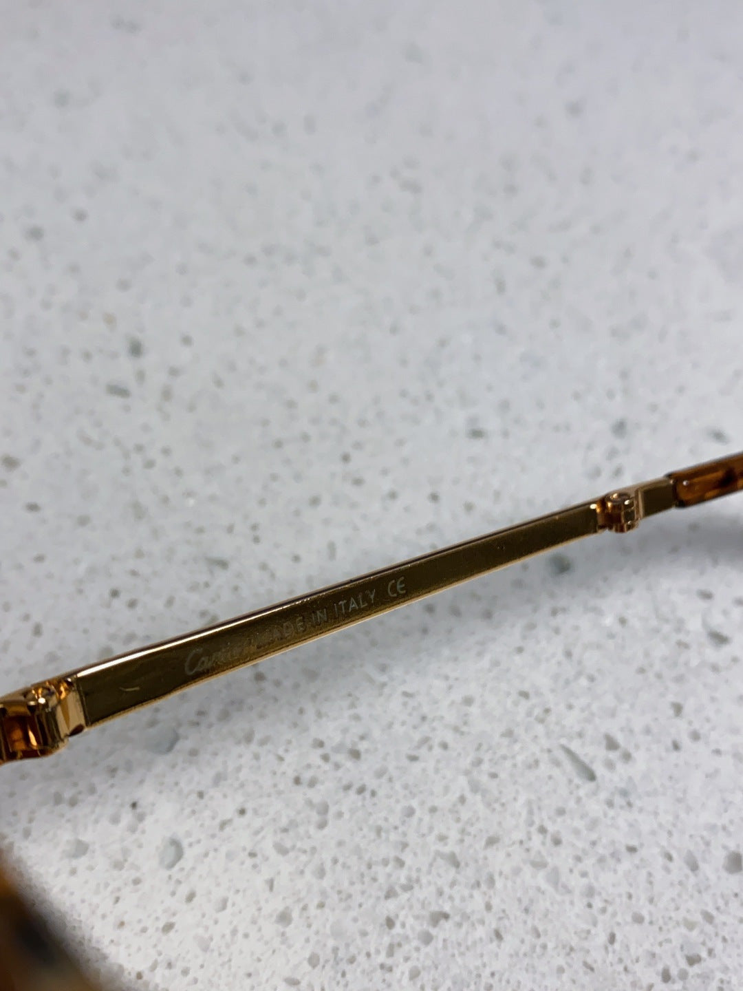 Cartier Folding Fashion Brown Lens Sunglasses for Men & Women - detail image 8