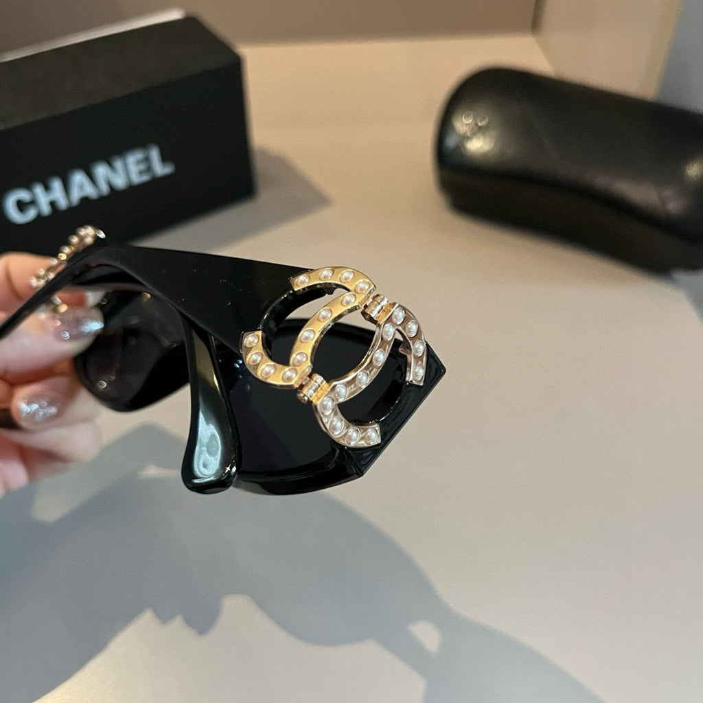 Chanel Fashion Gold Lens Sunglasses for Men & Women - 415265 - detail image 6