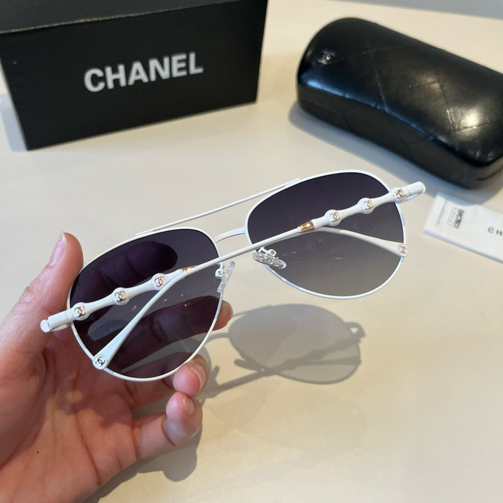 Chanel Fashion Silver Lens Sunglasses for Men & Women - 415276 - detail image 7