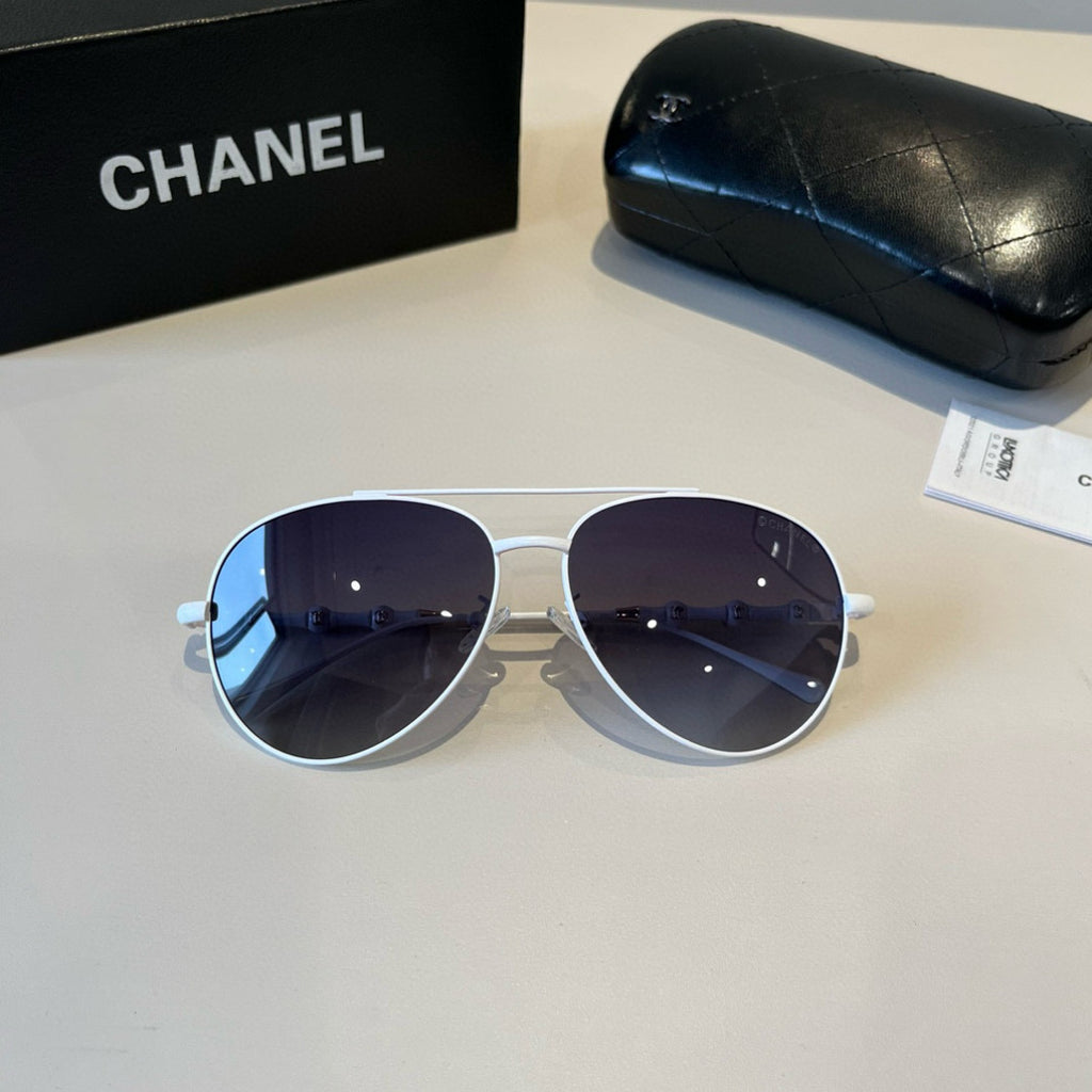 Chanel Fashion Silver Lens Sunglasses for Men & Women - 415276 - detail image 5
