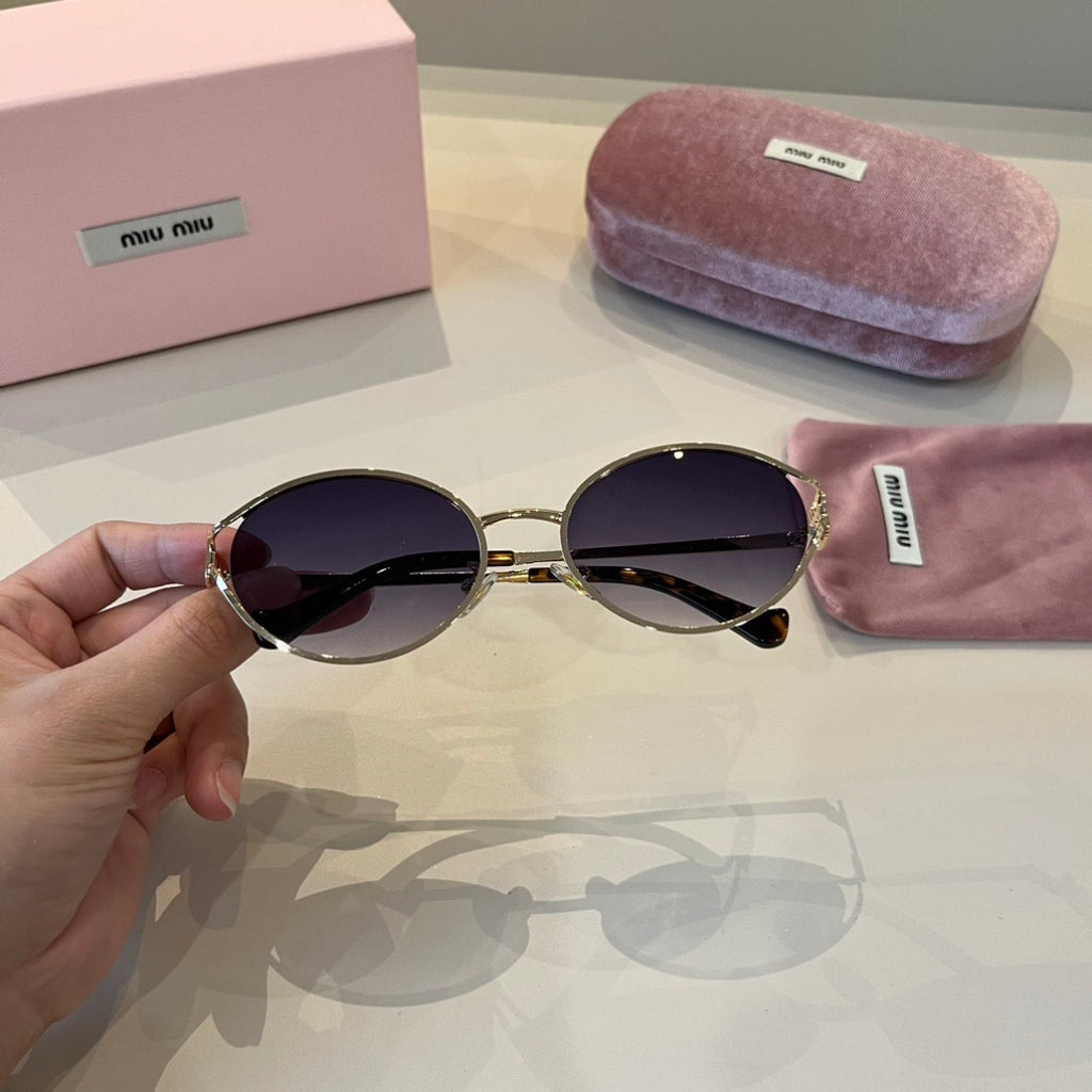 Miu Miu Metal Fashion Purple Lens Sunglasses for Men & Women - 358671 - detail image 7