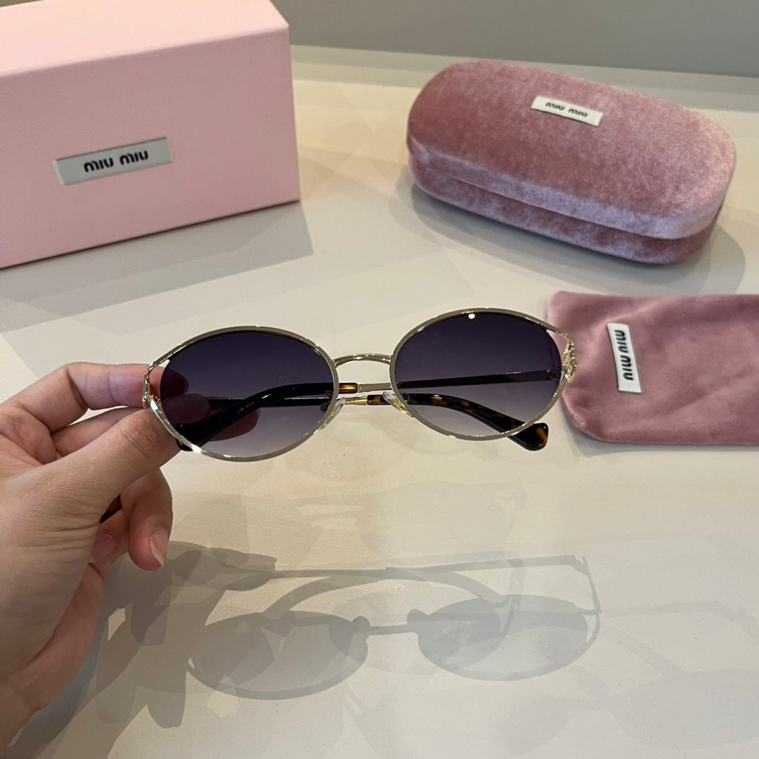 Miu Miu Metal Fashion Purple Lens Sunglasses for Men & Women - 358671 - detail image 7