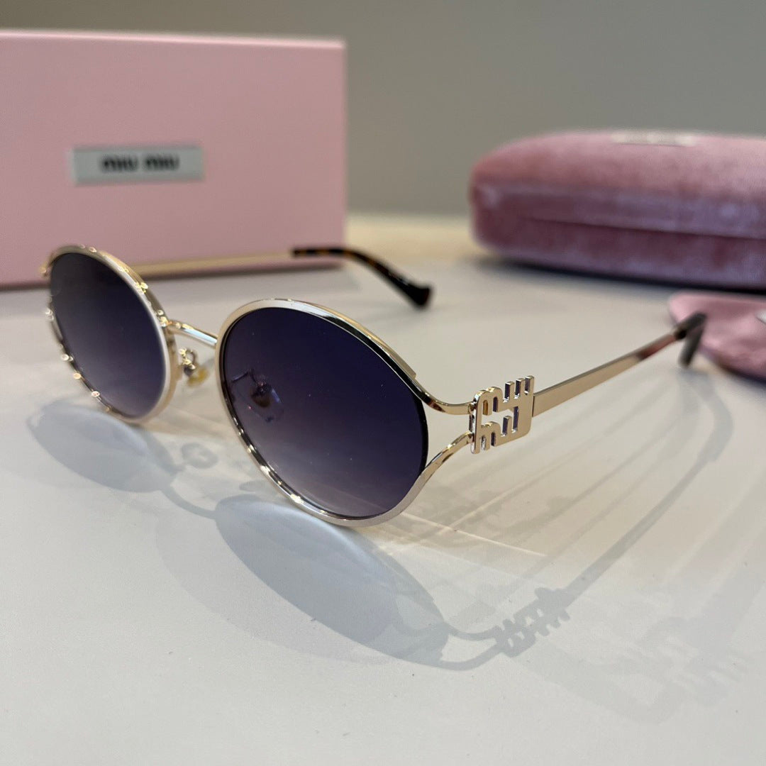 Miu Miu Metal Fashion Purple Lens Sunglasses for Men & Women - 358671 - detail image 3