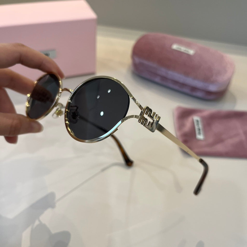 Miu Miu Metal Fashion Silver Lens Sunglasses for Men & Women - 358672 - detail image 4