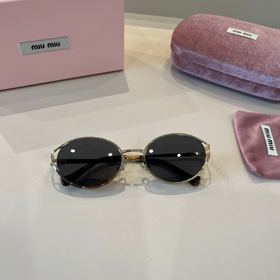Miu Miu Metal Fashion Silver Lens Sunglasses for Men & Women - 358672 - detail image 8