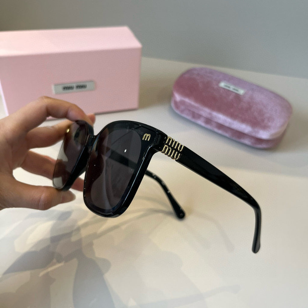 Miu Miu Fashion Black Lens Sunglasses for Men & Women - 466117 - detail image 4