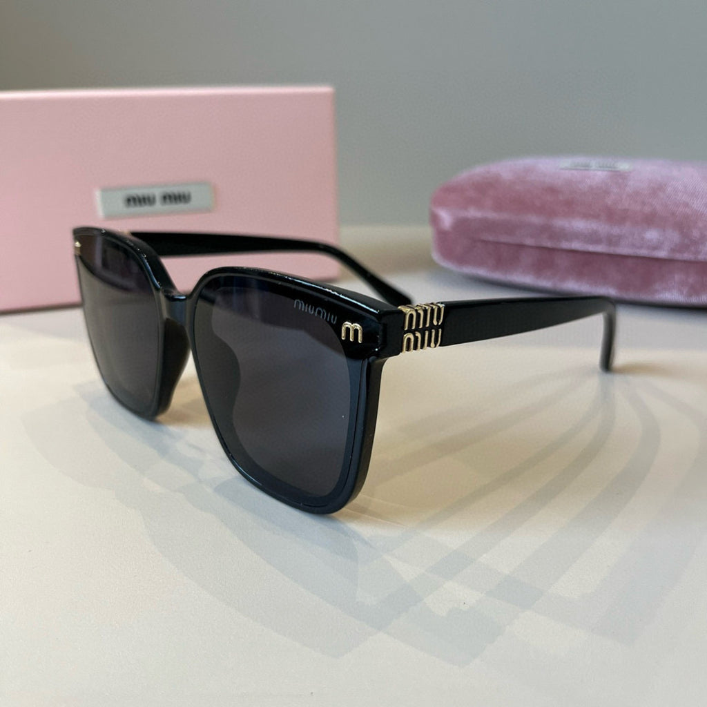 Miu Miu Fashion Black Lens Sunglasses for Men & Women - 466117 - detail image 3