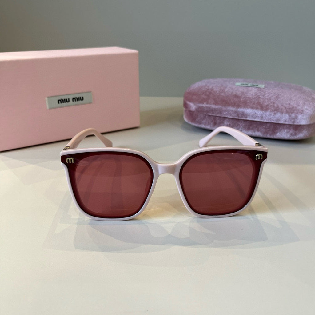 Miu Miu Fashion Red Lens Sunglasses for Men & Women - 466119 - detail image 2