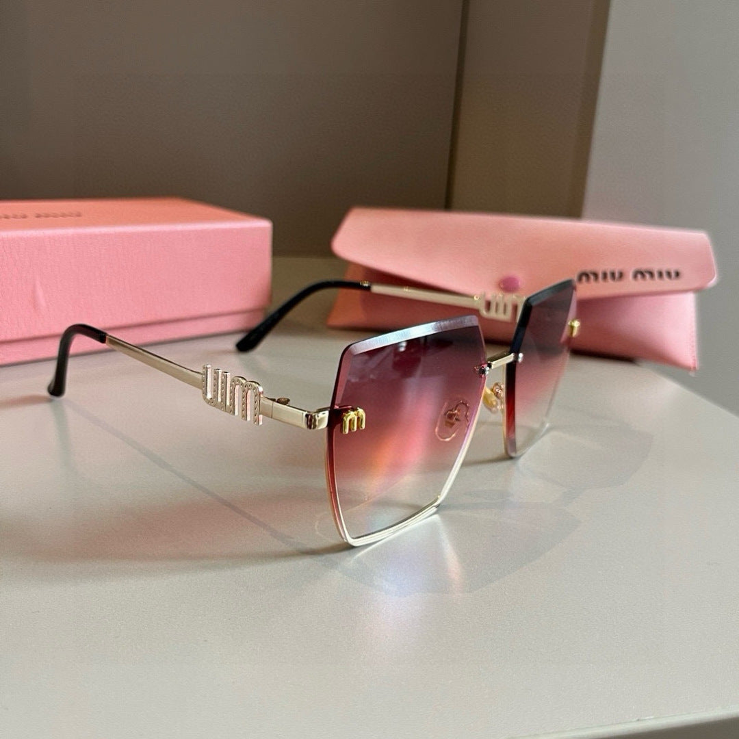 Miu Miu Fashion Red Lens Sunglasses for Men & Women - 998423
