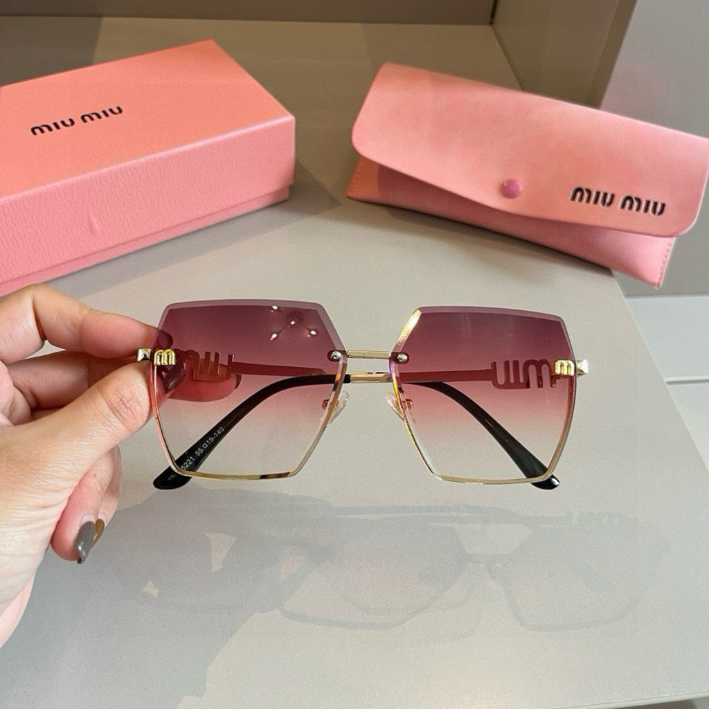 Miu Miu Fashion Red Lens Sunglasses for Men & Women - 998423 - detail image 4