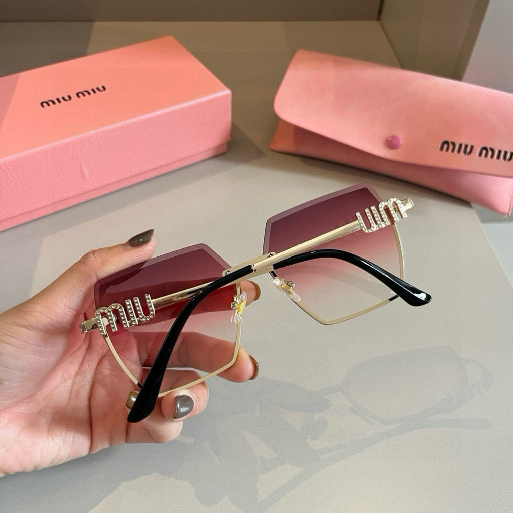Miu Miu Fashion Red Lens Sunglasses for Men & Women - 998423 - detail image 5