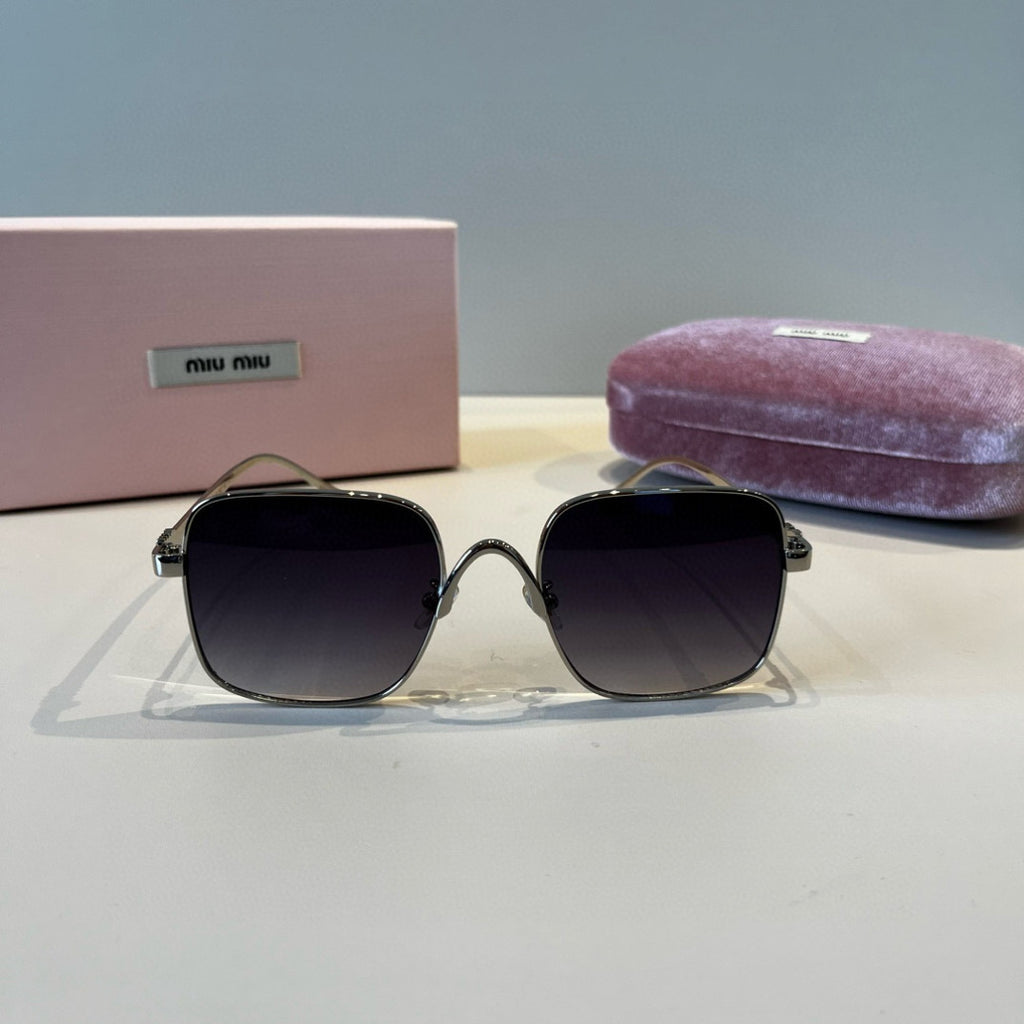 Miu Miu Fashion Silver Lens Sunglasses for Men & Women - 358724 - detail image 2