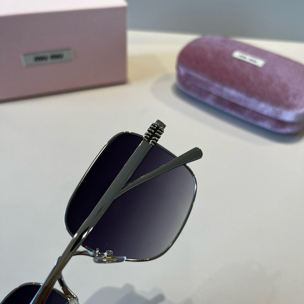 Miu Miu Fashion Silver Lens Sunglasses for Men & Women - 358724 - detail image 5