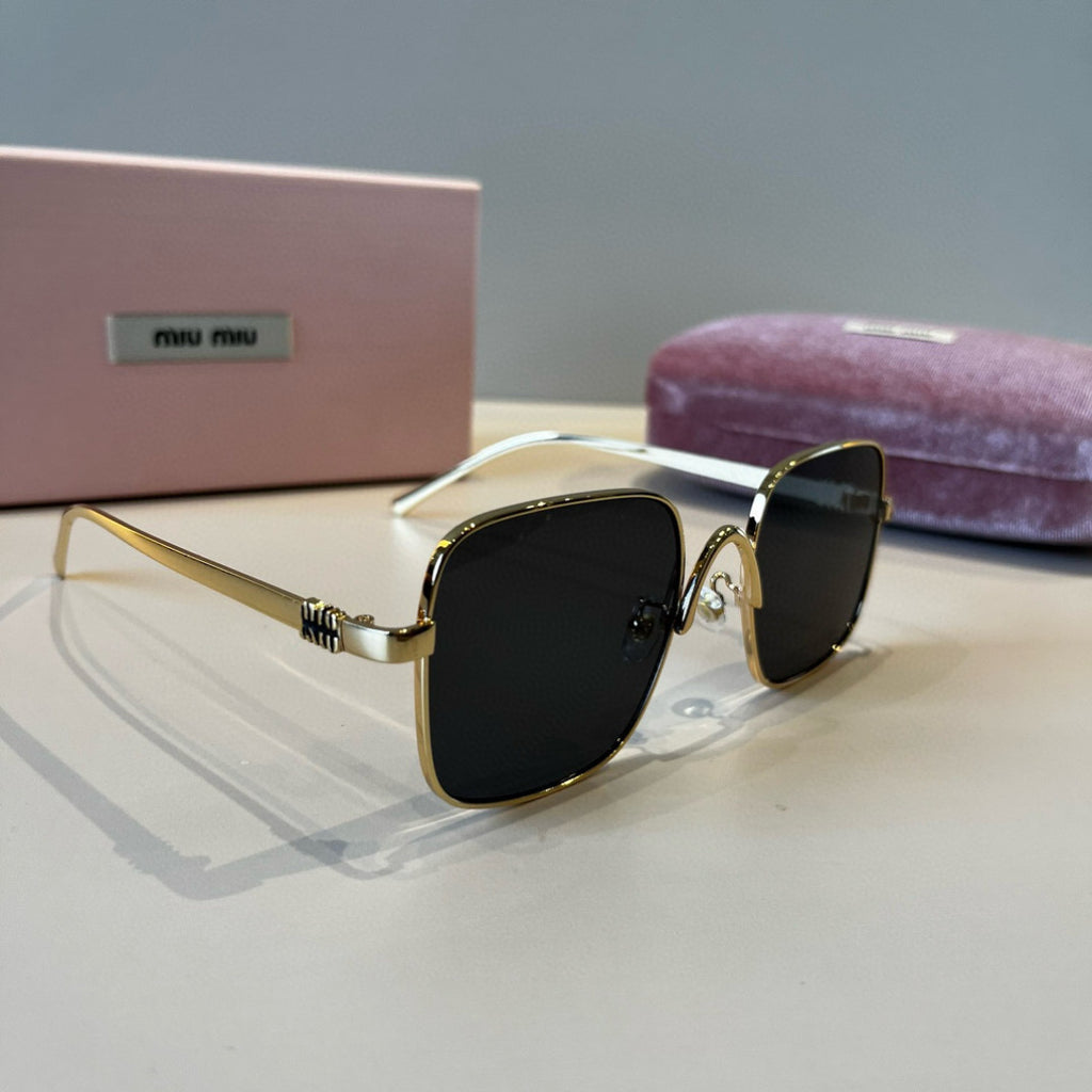 Miu Miu Fashion Silver Lens Sunglasses for Men & Women - 358725