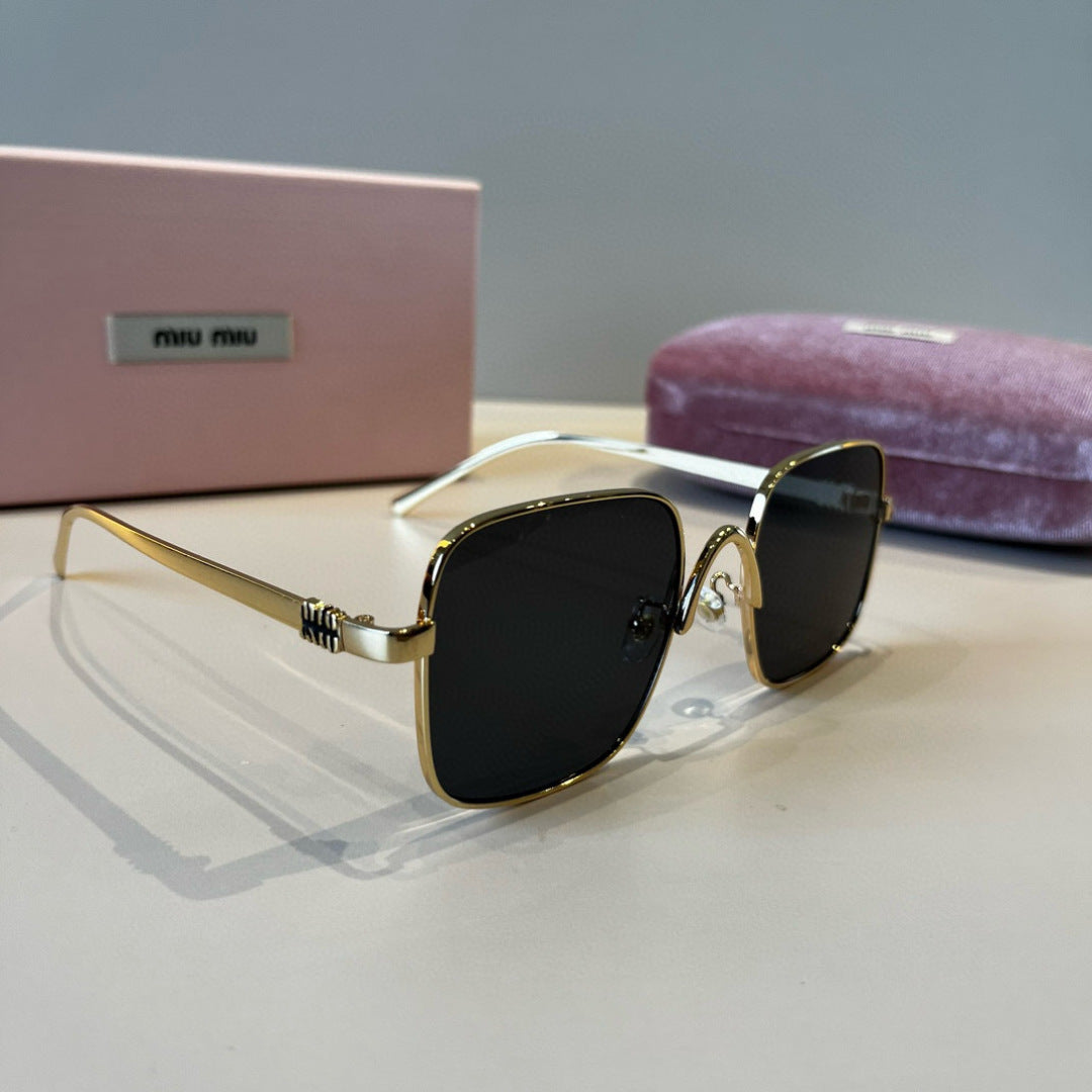 Miu Miu Fashion Silver Lens Sunglasses for Men & Women - 358725