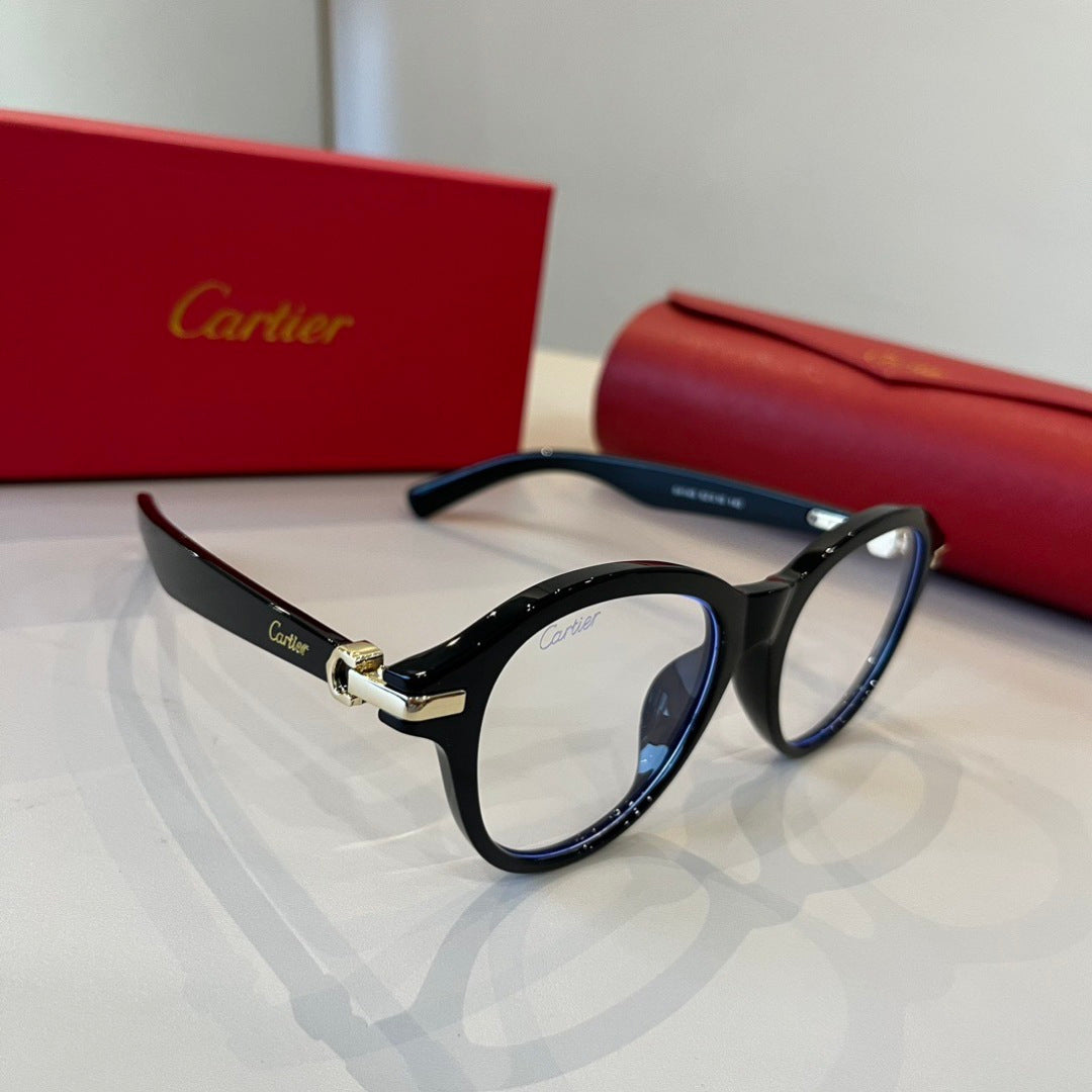 Cartier Lightweight Metal Rimless Silver Lens Sunglasses for Men & Wo - 487299