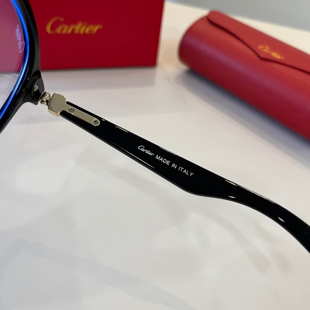 Cartier Lightweight Metal Rimless Silver Lens Sunglasses for Men & Wo - 487299 - detail image 9