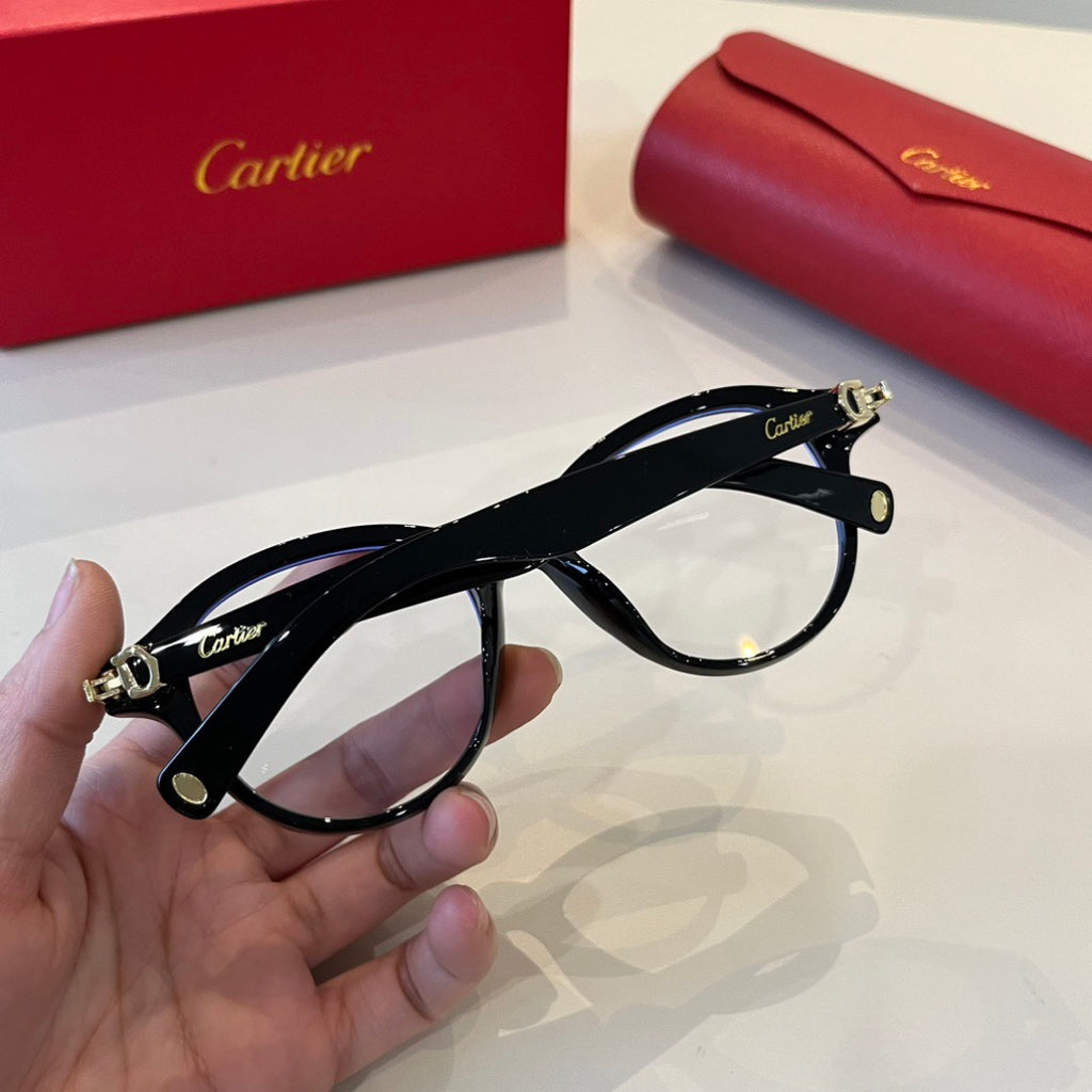 Cartier Lightweight Metal Rimless Silver Lens Sunglasses for Men & Wo - 487299 - detail image 6