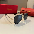 Cartier Aviator Gold Lens Sunglasses for Men - 998276