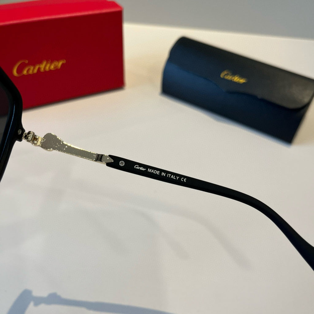 Cartier Fashion Black Lens Sunglasses for Men & Women - 358553 - detail image 11