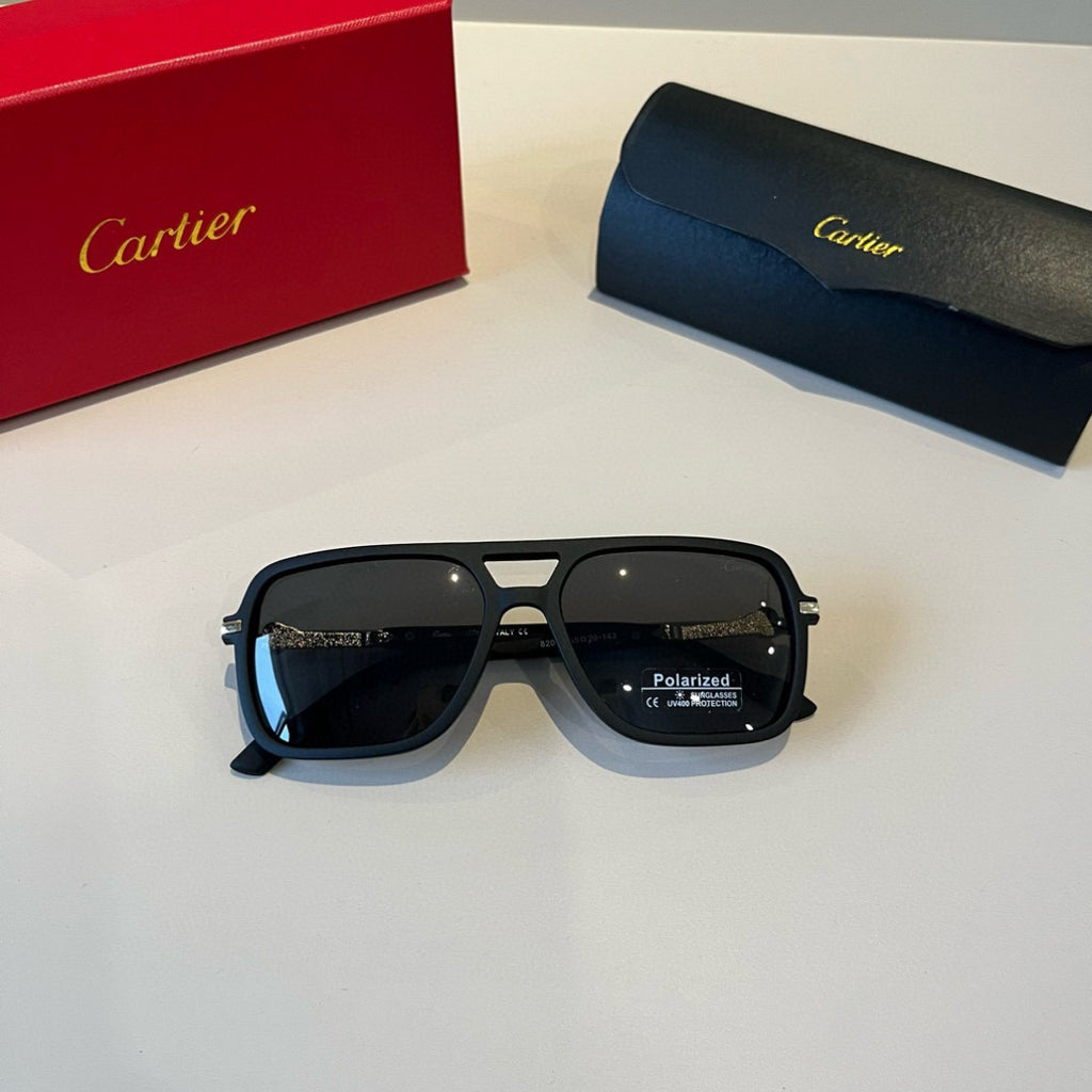 Cartier Fashion Black Lens Sunglasses for Men & Women - 358553 - detail image 6