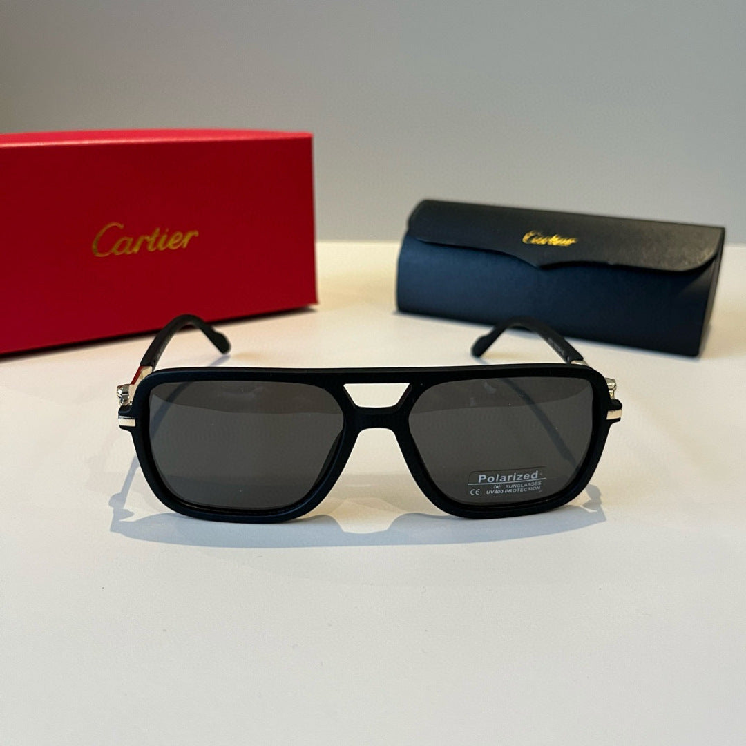 Cartier Fashion Black Lens Sunglasses for Men & Women - 358553 - detail image 2