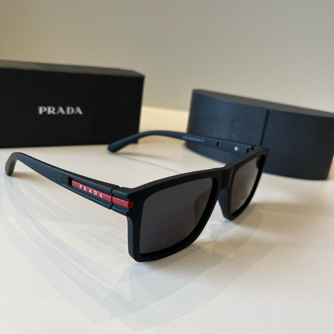 Prada Fashion Black Lens Sunglasses for Men & Women - 415683