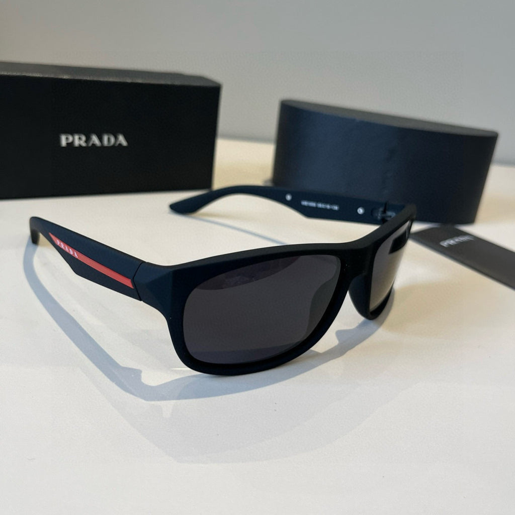 Prada Fashion Black Lens Sunglasses for Men & Women - 398958