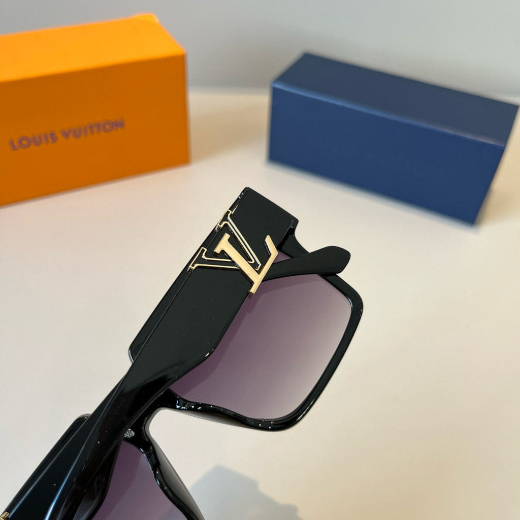 Louis Vuitton Fashion Black Lens Sunglasses for Men & Women - 357606 - detail image 5