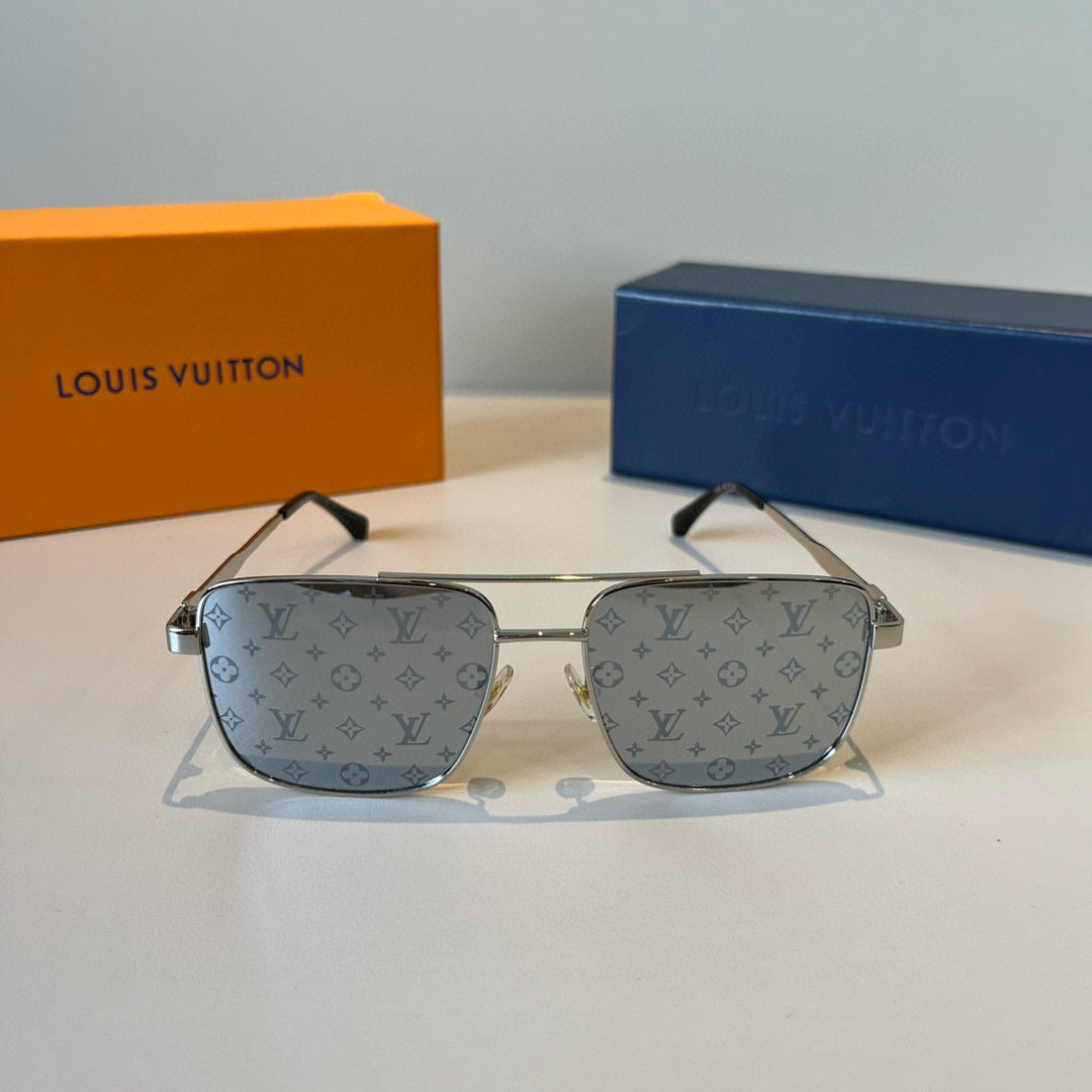 Louis Vuitton Metal Aviator Silver Lens Sunglasses for Men & Women - 997425 - detail image 2
