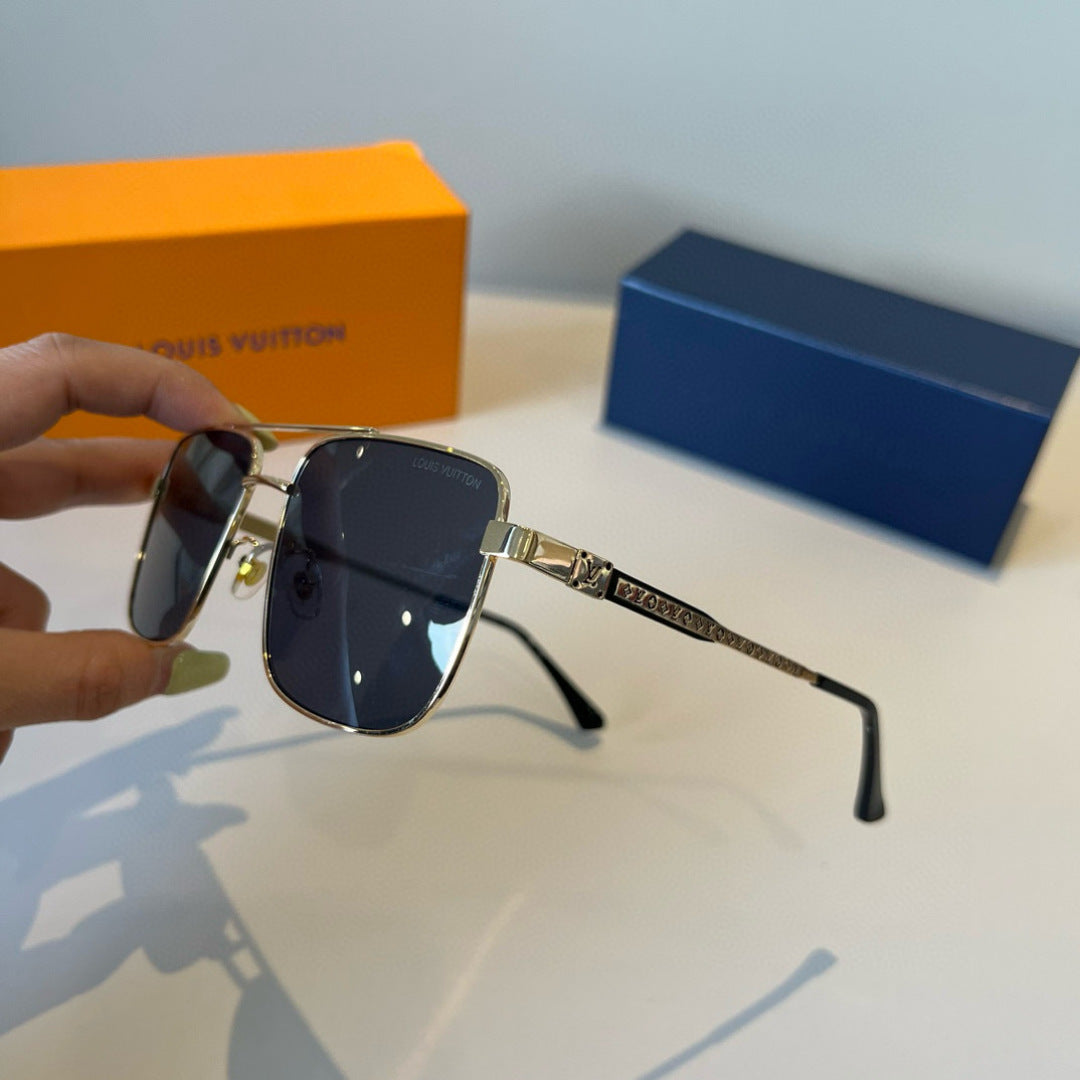 Louis Vuitton Metal Aviator Silver Lens Sunglasses for Men & Women - 997426 - detail image 4