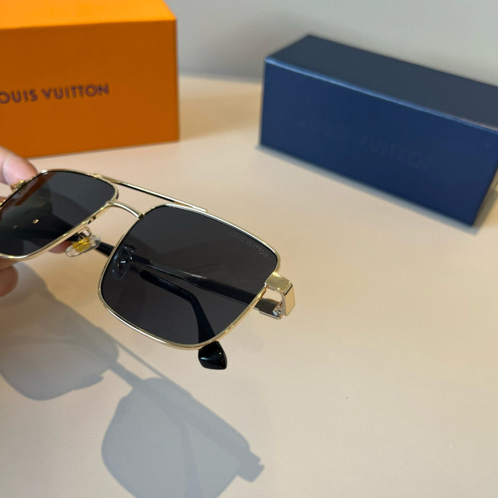 Louis Vuitton Metal Aviator Silver Lens Sunglasses for Men & Women - 997426 - detail image 5