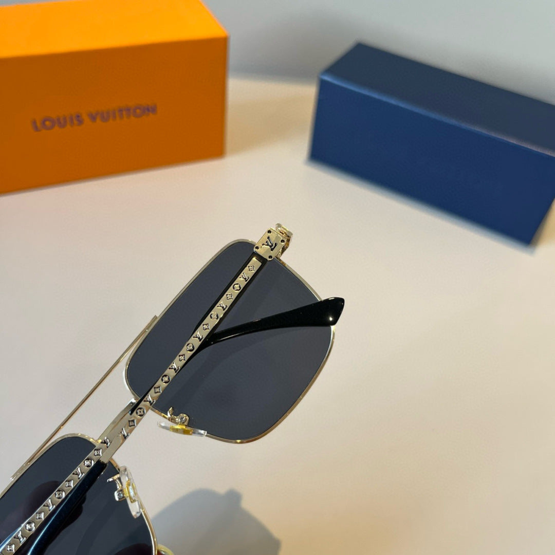 Louis Vuitton Metal Aviator Silver Lens Sunglasses for Men & Women - 997426 - detail image 8