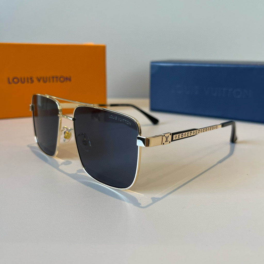 Louis Vuitton Metal Aviator Silver Lens Sunglasses for Men & Women - 997426 - detail image 3