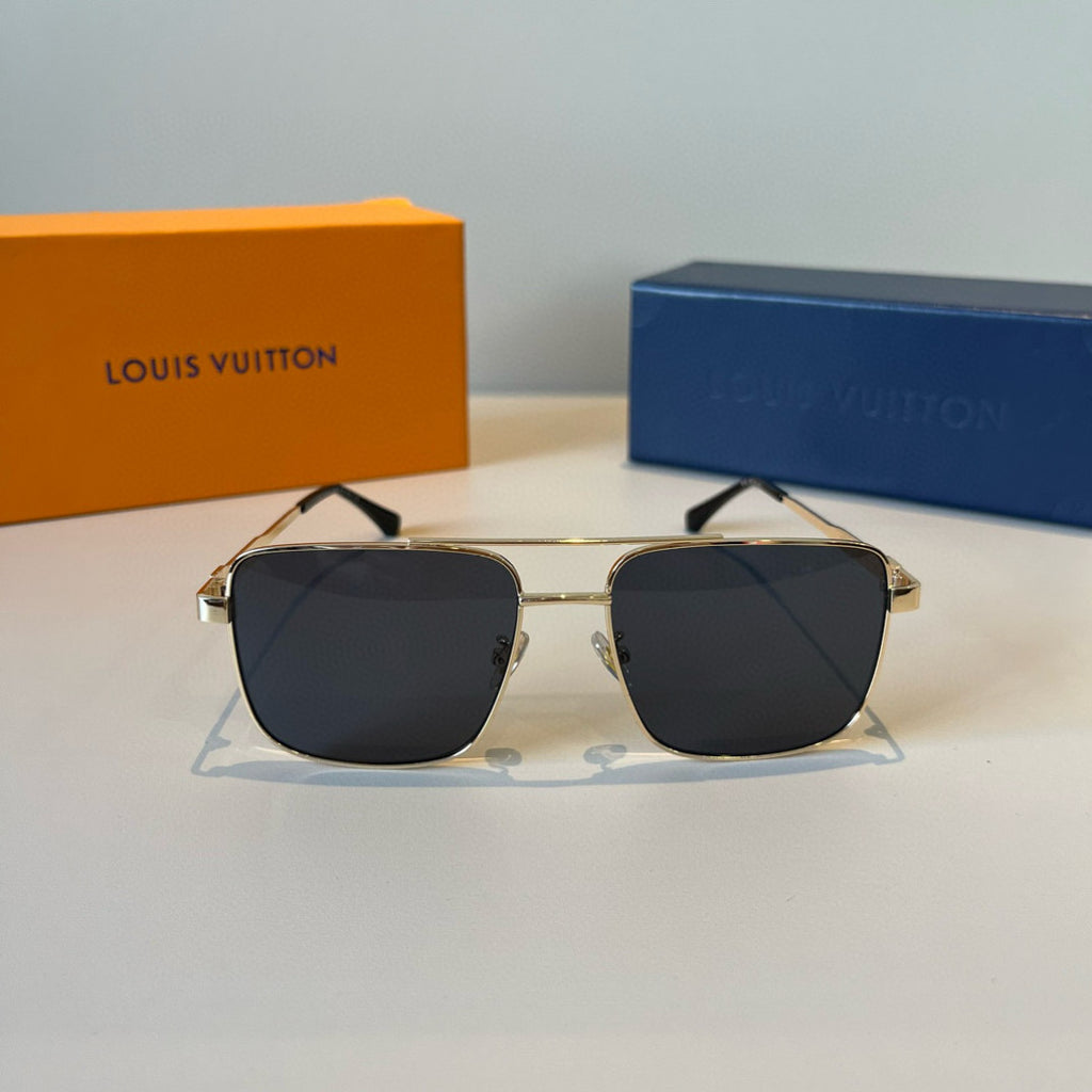 Louis Vuitton Metal Aviator Silver Lens Sunglasses for Men & Women - 997426 - detail image 2
