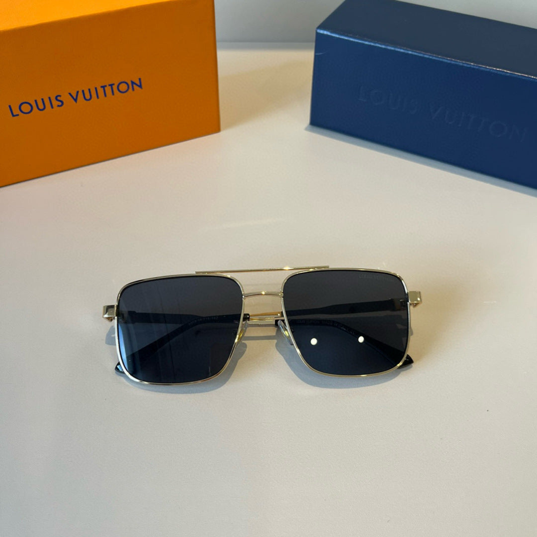 Louis Vuitton Metal Aviator Silver Lens Sunglasses for Men & Women - 997426 - detail image 7