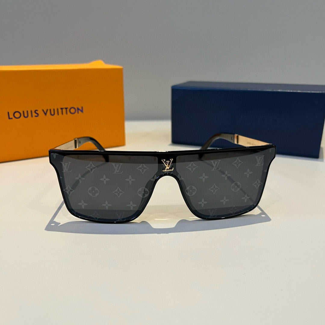 Louis Vuitton Metal Aviator Black Lens Sunglasses for Men & Women - 997428 - detail image 2
